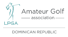 LPGA Amateur Golf Association - Dominican Republic Chapter Logo