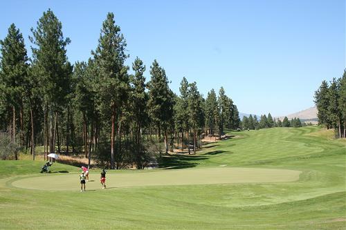 The 18th At The Bear Okanagan GC