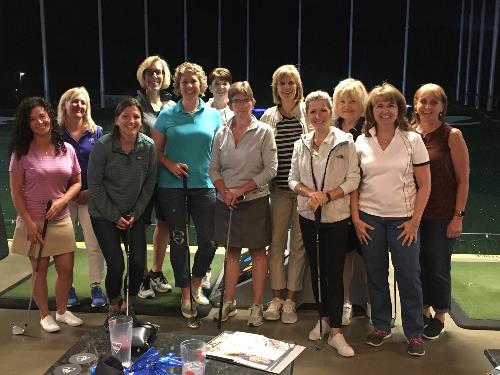 2019 - Top golf event - Group photo