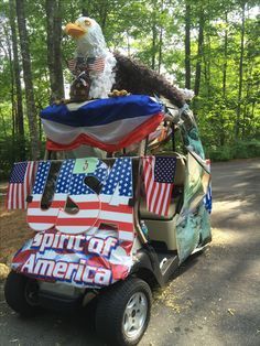 Patriotic Cart
