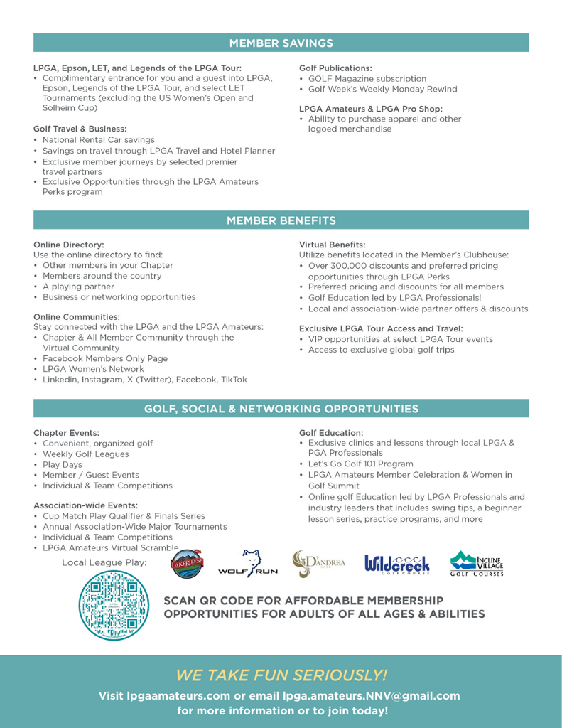 LPGA Ams NNV Member Recruitment Flyer page 2