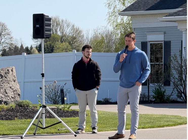 Ty McHerron (RDGA) and Dusty Odenbach (Greystone)     