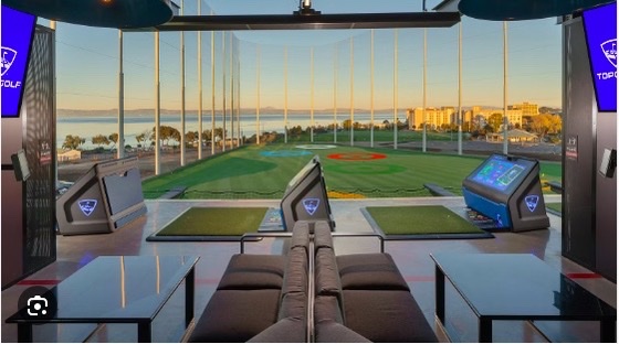 View from the bay - Topgolf Burlingame