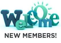 welcome new members welcome new members